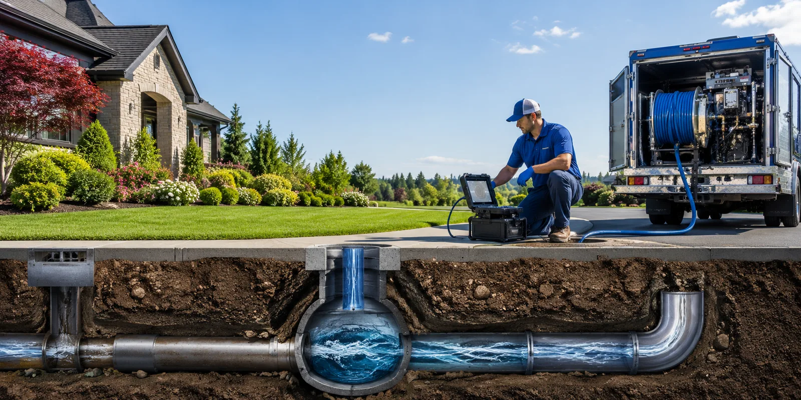Drainage restoration information for Saltsburg, PA